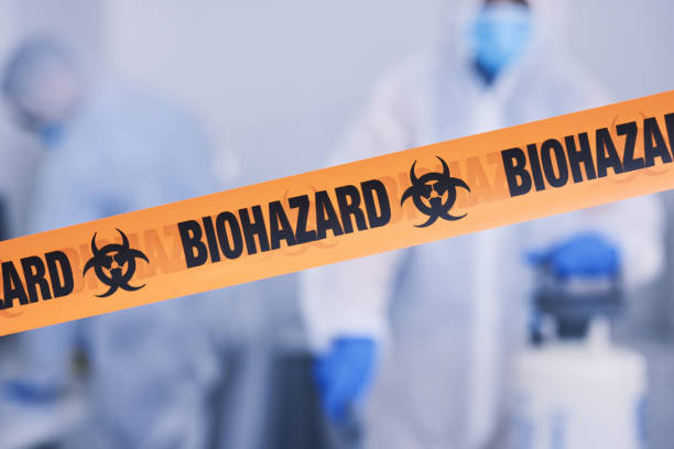 Professional Crime Scene Cleanup technician working in Anderson, IN